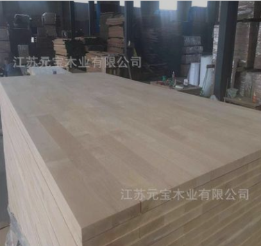 美国赤杨木实木板可定制批发上色家居指接板实木家具板橱柜集成材图5
