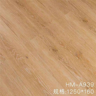 SPC锁扣石塑微晶石锁扣地板 防水防滑耐磨木纹地板卧室隔音地板图2
