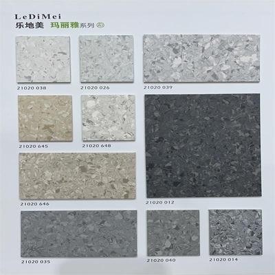 乐地美PVC塑胶地板革同质透心加厚耐磨医院商场舞蹈商用地板胶图2