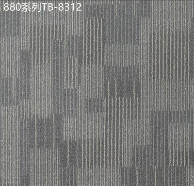 pvc塑胶地板石塑地板880毯纹系列图3