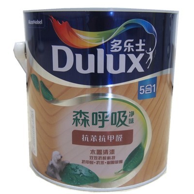 多乐士水性木器漆清漆森呼吸5合1白漆喷漆家具翻新水漆2.5kg图4