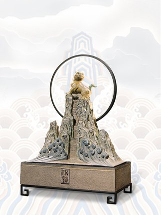 汉韵堂玄关流水摆件客厅招财装饰品镇宅摆设创意室内家居桌面水景图3
