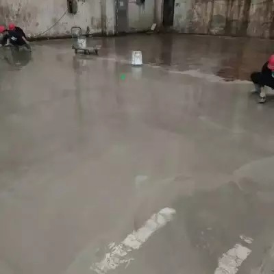 快硬自流料 水泥路面修补料 高强早强 附带自流平效果 破损路面快速修复图3