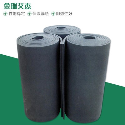 厂家批发B1级橡塑保温管 保温隔热铝箔橡塑海绵管 管道保温橡塑管图1