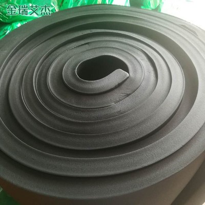 厂家批发B1级橡塑保温管 保温隔热铝箔橡塑海绵管 管道保温橡塑管图3