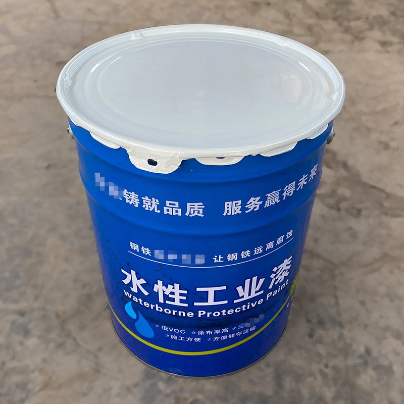 彩钢瓦翻新漆水性工业漆防锈防腐钢结构防锈漆水性无味屋顶防锈漆图2