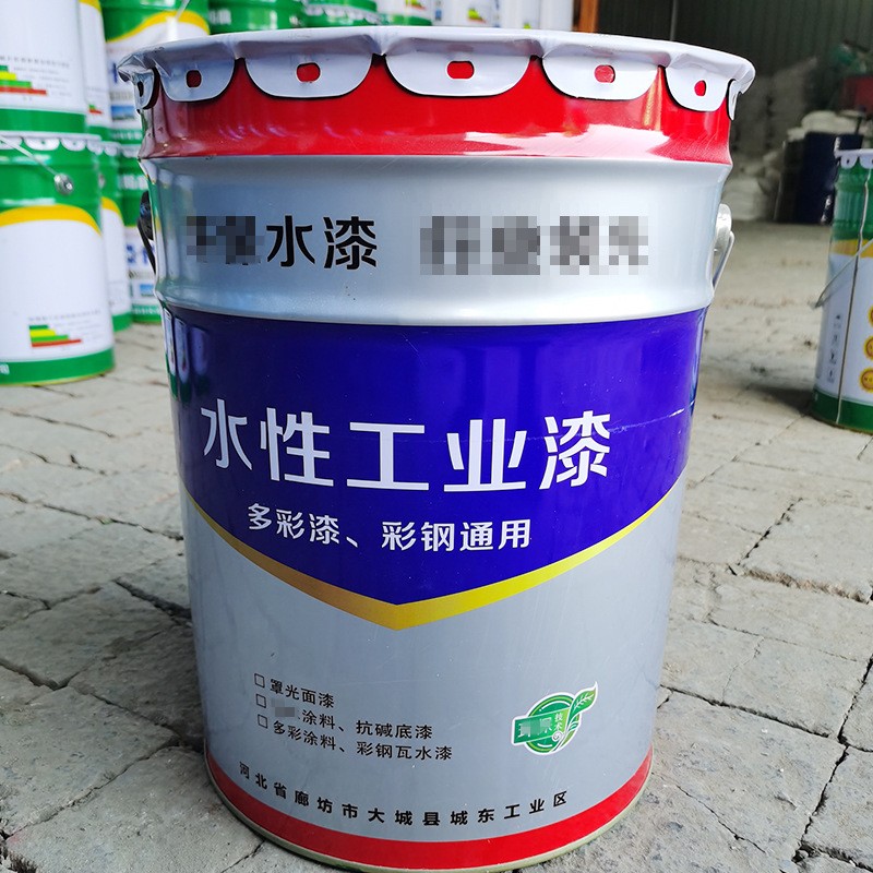彩钢瓦翻新漆水性工业漆防锈防腐钢结构防锈漆水性无味屋顶防锈漆图3