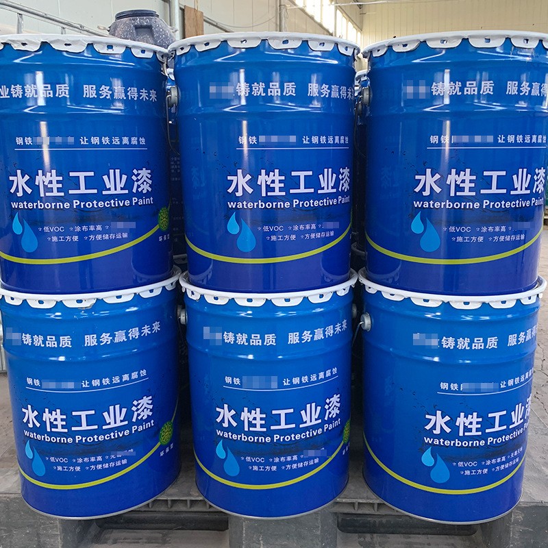 彩钢瓦翻新漆水性工业漆防锈防腐钢结构防锈漆水性无味屋顶防锈漆图4