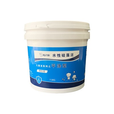 儿童水性硅藻泥 水性涂料油漆厂家 家庭净味内墙墙面漆乳胶漆批发图3