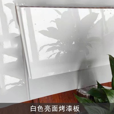 硅藻晶玉护墙板实验室医院学校UV烤漆亮光面仿大理石岩板背景墙图4