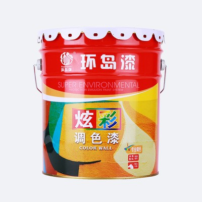 厂家直供水性涂料 家用室内防水墙面调色装饰油漆 内墙乳胶漆黑色图3