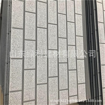 双色雕花保温装饰一体板 正堂板厂家直销 优质外墙保温板 聚氨酯图5