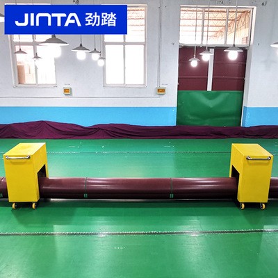 劲踏pvc运动地胶收卷专用移动车净重 46KG商场活动地胶收卷移动车图5