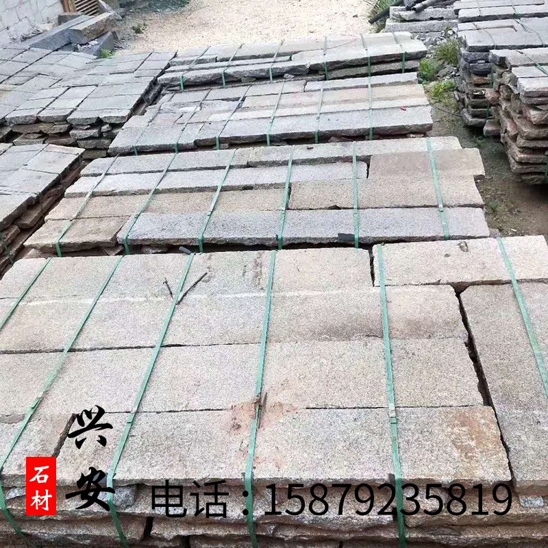 厂家供应旧石条庭院石板铺路青老石板踏步石汀步石古建铺地图5