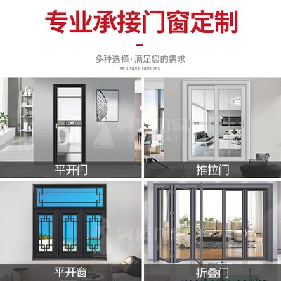 铝合金平开门钢化玻璃厕所家用隔音室内浴室卫生间门图4