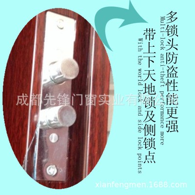工程门定制钢制防晒仿铜入户门进户防盗门优质家用安全门现货代发图3
