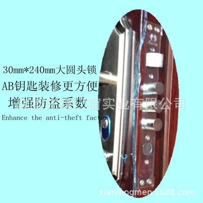 工程门定制钢制防晒仿铜入户门进户防盗门优质家用安全门现货代发图2