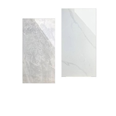 400*800通体中板瓷砖厂家卫生间阳台厨房可用内墙砖浅灰色图5