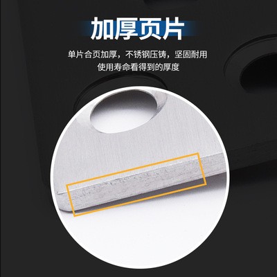 5寸黑色304合页旗形不锈钢可拆卸门铰塑钢铰链防火门旗铰防锈活页图2