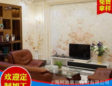 铝蜂窝板复合天然大理石 复合石材板 大理石背景墙 电视背景墙图2