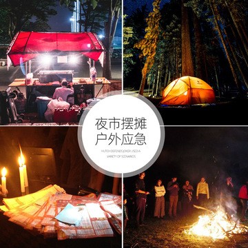 led充电灯泡 磁吸摆摊球泡灯地摊夜市灯户外露营停电照明应急灯图4