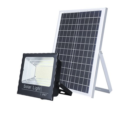 新款太阳能投光灯 LED户外道路灯具家用庭院墙壁灯新农村室外照明图5