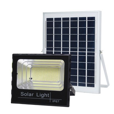 LED太阳能投光灯 惠民款工程500W庭院墙壁灯具户外新农村道路照明图5