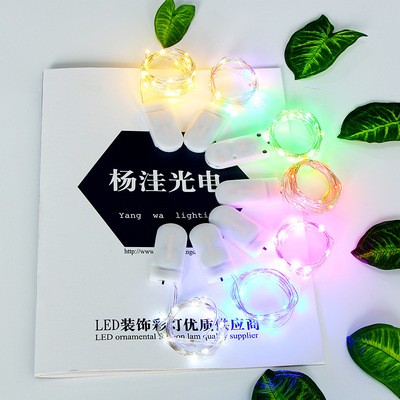 灯串 led纽扣电池盒灯串鲜花蛋糕礼盒装饰星星灯圣诞彩灯自产自销图2