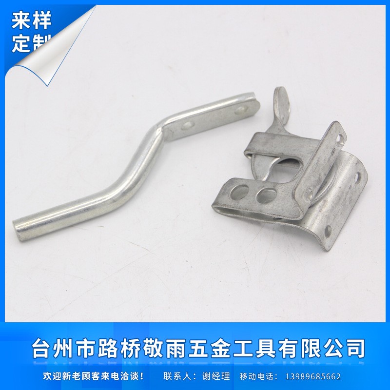 厂家直销 门栓重型铁插销 铁重型弹簧插销 防盗重型插销 品质图5