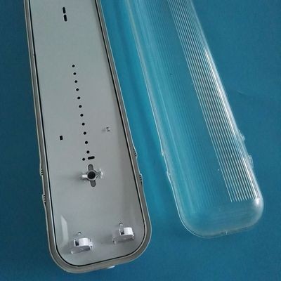 T81.2M 双支三防灯支架 LED灯条高透明乳白防眩PC灯罩图3