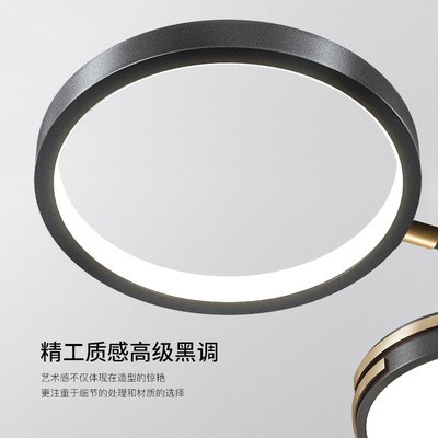 轻奢吊灯客厅灯北欧灯具现代简约大气家用高档套餐卧室2021年新款图2