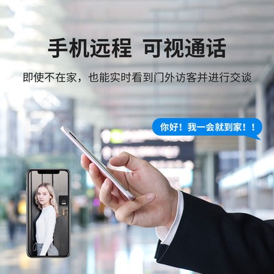 源头工厂 海思版4.3寸智能WiFi猫眼 远程视频对讲电子猫眼图4