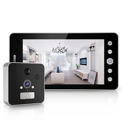 SAFUL可视门铃 MTK5寸1080P高清wifi猫眼 支持远程视频监控通话图5