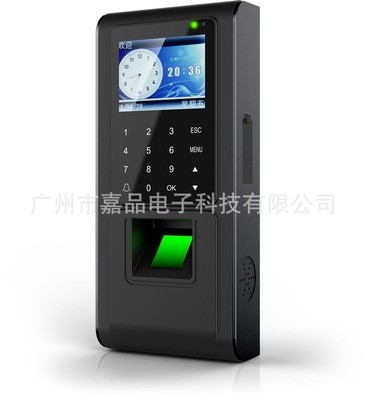 办公室指纹门禁考勤机小区WIFI无线ICID刷卡密码识别上下班打卡机图2