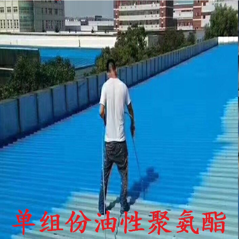 油性单组份 聚氨酯防水涂料 厨房卫生间三小间 家用屋顶补漏图4