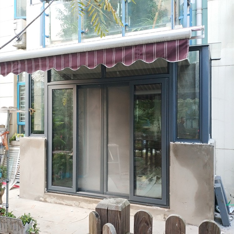 断桥铝合金厂家窗纱一体 隔热隔音防尘防蚊 阳台客厅卧室门窗定制图4