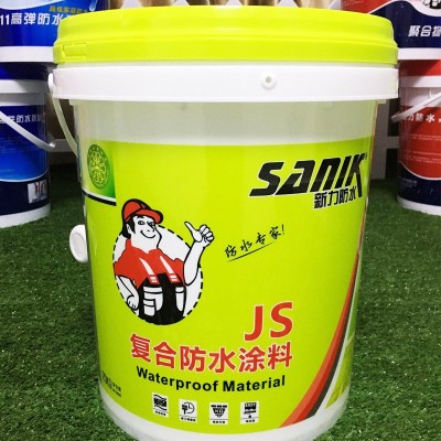 防水涂料JS单组复合水泥基防水涂料柔性复合防水涂料图2