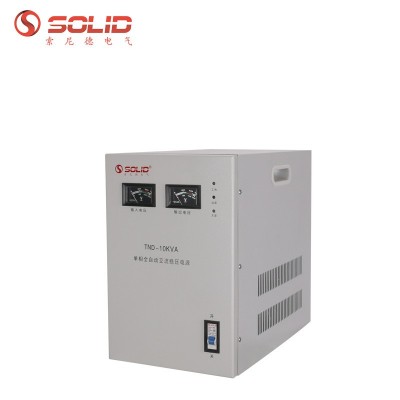 浙江索尼德供应220V家用稳压器 10KW单相全自动交流稳压电源图2