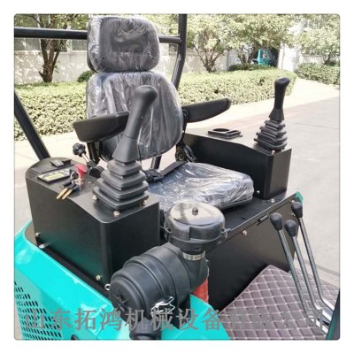 挖掘机厂家农用小型挖掘机 生产封闭驾驶室小挖机工程挖土机图2