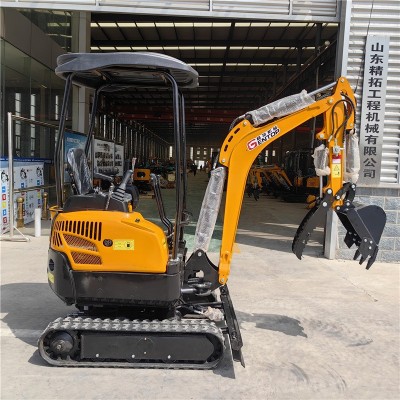 18小型挖掘机 农用工程液压先导小挖机 出口1.8吨履带微型挖掘机图3