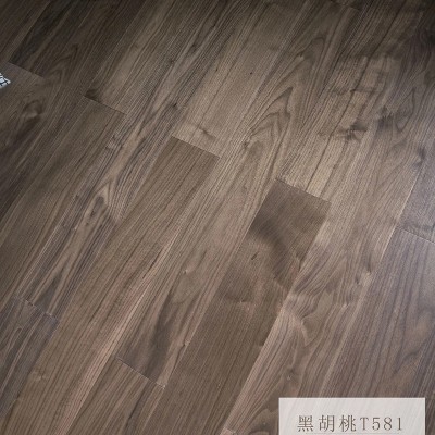 厂家直营15mm多层新三层实木复合地板卧室家用E0地暖防水耐磨工程图5