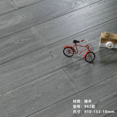 格丽斯橡木纯实木地板 家用环保耐磨橡木原木实木地板可批发厂家图6