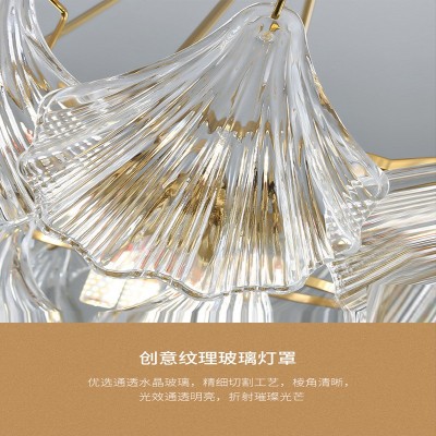 法式轻奢客厅吊灯后现代简约美式复古水晶灯餐厅主卧室大灯具组合图3