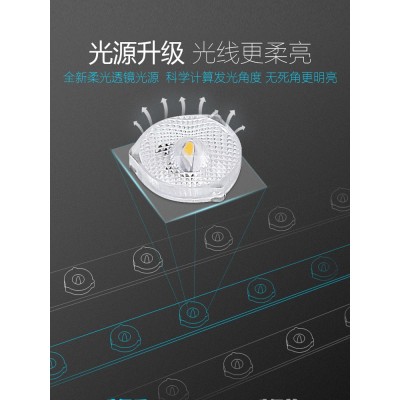 超薄LED吸顶灯 客厅灯长方形苹果吸顶灯 大方现代简约卧室灯灯具图4