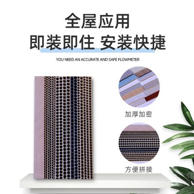 厂家现货pvc护墙板 家用装修工程用石塑PVC护墙板集成墙板图2