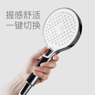 德国骤雨手持淋浴顶喷花洒液态硅胶浴室洗手间雨淋洗澡增压 莲蓬头图4