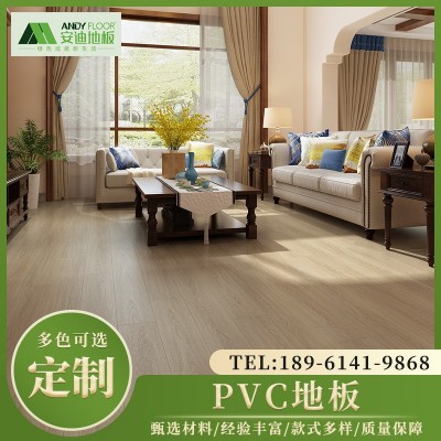 PVC片材地板石纹毯纹塑胶地板革加厚拼接地板家用商用石塑地板2mm图2