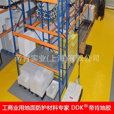 防滑耐磨南京工业地垫 抗重压PVC车间防油地垫 工厂耐压地板胶图3