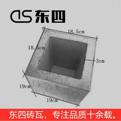 北京东四水泥空心砖多孔装饰砌块背景墙隔断墙办公室酒吧造景图4