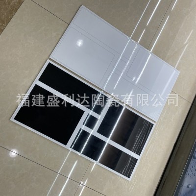 铁红色亮光300x600瓷片门面瓷砖厨房餐厅商场幼儿园墙砖釉面砖图4